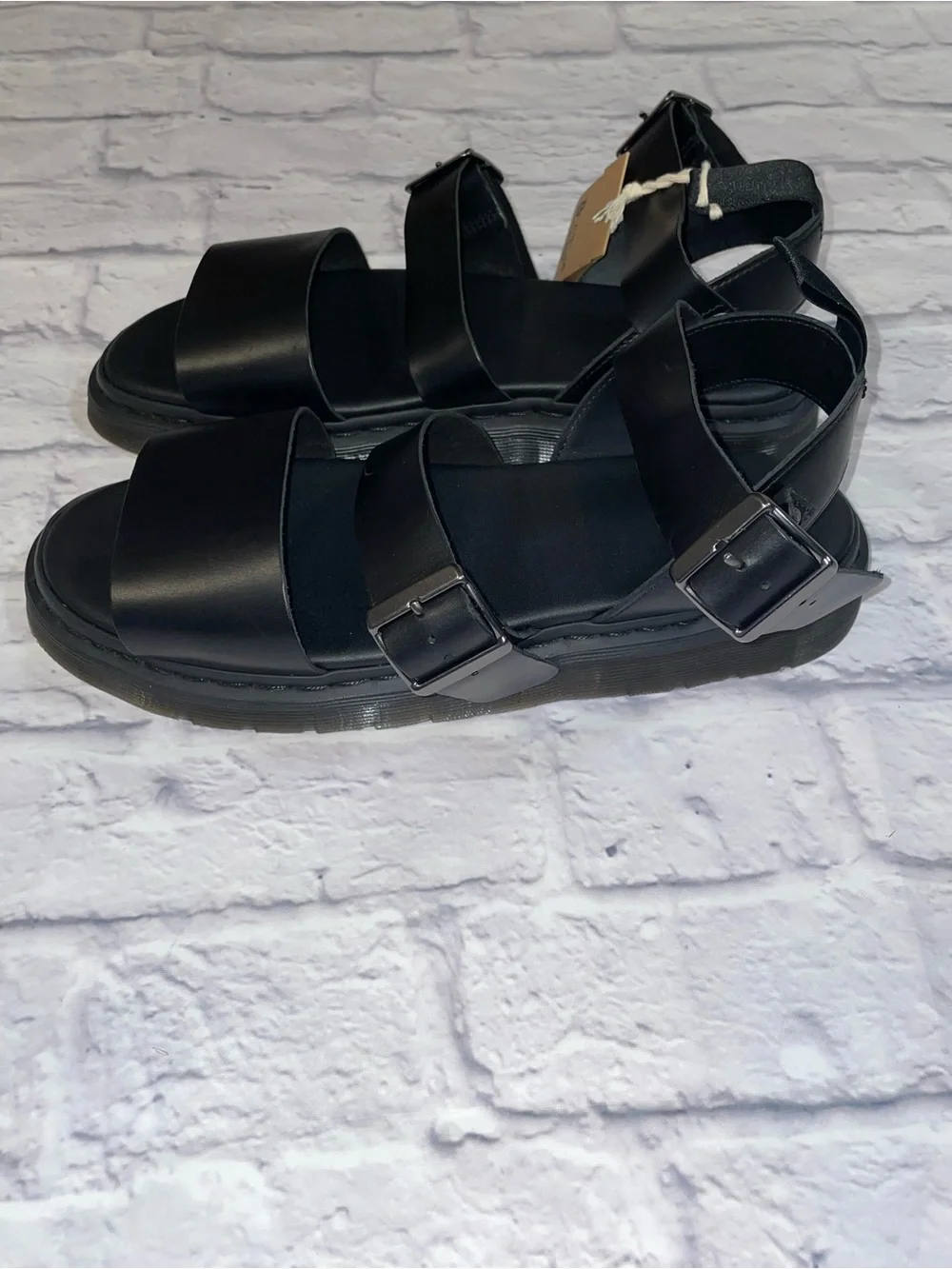 Dr. Martens Gryphon Brando Leather Gladiator Sandals. Size 12